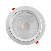 V-TAC süllyeszthető LED SMD mélysugárzó lámpa 10W hideg fehér, 105 Lm/W - SKU 21841