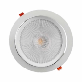 Kép 6/9 - V-TAC süllyeszthető LED SMD mélysugárzó lámpa 10W hideg fehér, 105 Lm/W - SKU 21841