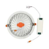 Kép 8/10 - V-TAC süllyeszthető LED SMD mélysugárzó lámpa 20W meleg fehér, 90 Lm/W - SKU 21842