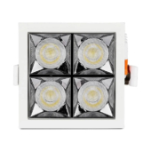 Kép 9/13 - V-TAC süllyeszthető LED SMD mélysugárzó lámpa UGR&lt;19 CRI&gt;90 16W 12° hideg fehér - SKU 976