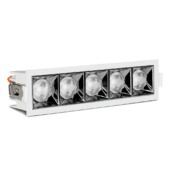Kép 1/14 - V-TAC süllyeszthető LED SMD mélysugárzó lámpa UGR<19 CRI>90 20W 12° hideg fehér - SKU 979