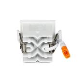 Kép 11/14 - V-TAC süllyeszthető LED SMD mélysugárzó lámpa UGR&lt;19 CRI&gt;90 4W 12° hideg fehér - SKU 970