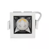 Kép 12/14 - V-TAC süllyeszthető LED SMD mélysugárzó lámpa UGR&lt;19 CRI&gt;90 4W 12° hideg fehér - SKU 970