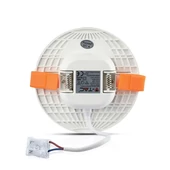 V-TAC süllyeszthető mennyezeti kerek LED panel 12W természetes fehér - SKU 728