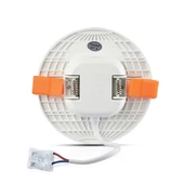 V-TAC süllyeszthető mennyezeti kerek LED panel 18W meleg fehér - SKU 733