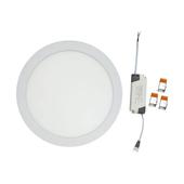 Kép 6/9 - V-TAC süllyeszthető mennyezeti kerek LED panel 24W hideg fehér - SKU 4874
