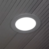 V-TAC süllyeszthető mennyezeti kerek LED panel 6W meleg fehér - SKU 4854