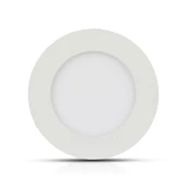 V-TAC süllyeszthető mennyezeti kerek LED panel 6W természetes fehér - SKU 707
