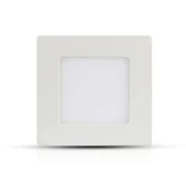 V-TAC süllyeszthető mennyezeti szögletes LED panel 12W hideg fehér - SKU 711