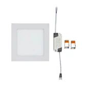 V-TAC süllyeszthető mennyezeti szögletes LED panel 12W természetes fehér - SKU 4867