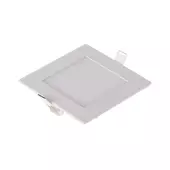 Kép 1/6 - V-TAC süllyeszthető szögletes fémházas LED panel 6W hideg fehér - SKU 214865