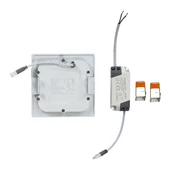 V-TAC süllyeszthető mennyezeti szögletes LED panel 6W hideg fehér - SKU 4865