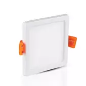 Kép 1/7 - V-TAC süllyeszthető mennyezeti szögletes LED panel vékony kerettel 15W hideg fehér - SKU 4948