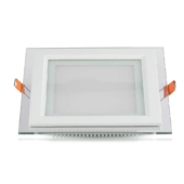 Kép 8/10 - V-TAC süllyeszthető mennyezeti szögletes üveg LED panel 12W hideg fehér - SKU 4741