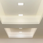 Kép 5/6 - V-TAC süllyeszthető szögletes Back-Lit LED panel 24W, meleg fehér, 100 Lm/W - SKU 10489