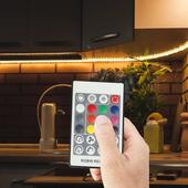 Kép 5/6 - V-TAC szinkronizálható dimmelhető vezérlő távirányítóval RGB+W LED szalaghoz - SKU 3338
