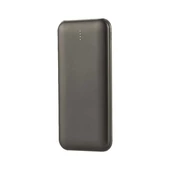 V-TAC Szürke 10000mAh powerbank, 30cm Type-C kábellel - SKU 23037