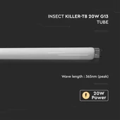 V-TAC T8 20W fénycső, SKU 11182 fali rovarcsapdához, 605mm hosszú - SKU 11218
