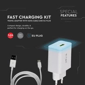 V-TAC USB 3.0, Type-C hálózati adapter - SKU 8643