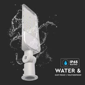 V-TAC utcai LED lámpa, térvilágító alkonyszenzoros lámpatest 150W természetes fehér - SKU 20436