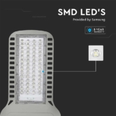Kép 9/12 - V-TAC utcai LED lámpa, térvilágító ledes lámpatest 100W, 135Lm/W, természetes fehér - SKU 21960