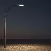 Kép 12/12 - V-TAC utcai LED lámpa, térvilágító ledes lámpatest 100W hideg fehér, 100 Lm/W - SKU 215301