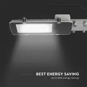 Kép 5/12 - V-TAC utcai LED lámpa, térvilágító ledes lámpatest 100W hideg fehér, 100 Lm/W - SKU 215301