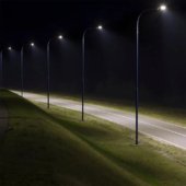 Kép 13/13 - V-TAC utcai LED lámpa, térvilágító ledes lámpatest 100W hideg fehér, 110 Lm/W - SKU 20427