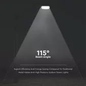 Kép 3/7 - V-TAC utcai LED lámpa, térvilágító ledes lámpatest 100W hideg fehér - SKU 7891