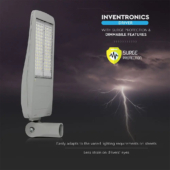 Kép 7/12 - V-TAC utcai LED lámpa, térvilágító ledes lámpatest 100W hideg fehér - SKU 884