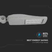 Kép 5/14 - V-TAC utcai LED lámpa, térvilágító ledes lámpatest 100W hideg fehér - SKU 954