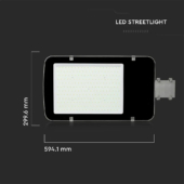 Kép 2/12 - V-TAC utcai LED lámpa, térvilágító ledes lámpatest 150W hideg fehér - SKU 532