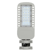 Kép 4/8 - V-TAC utcai LED lámpa, térvilágító ledes lámpatest 30W, 135Lm/W, hideg fehér - SKU 21957