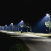 Kép 7/8 - V-TAC utcai LED lámpa, térvilágító ledes lámpatest 30W, 135Lm/W, hideg fehér - SKU 21957