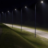 Kép 7/8 - V-TAC utcai LED lámpa, térvilágító ledes lámpatest 50W, 135Lm/W, természetes fehér - SKU 21958