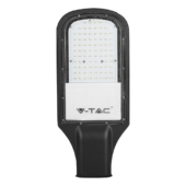 Kép 1/10 - V-TAC utcai LED lámpa, térvilágító ledes lámpatest 50W hideg fehér - SKU 21540