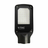 Kép 1/7 - V-TAC utcai LED térvilágító, 30W, természetes fehér, fekete házas - SKU 10206
