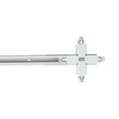Kép 3/3 - V-TAC X alakú tracklight sín csatlakozó - SKU 3527