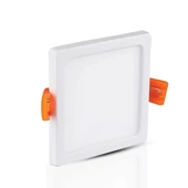 V-TAC süllyeszthető mennyezeti szögletes LED panel vékony kerettel 22W hideg fehér - SKU 4798