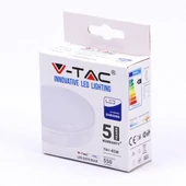 V-TAC 7W GX53 meleg fehér LED égő - SKU 222
