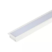 V-TAC álmennyezetbe süllyeszthető lineáris LED lámpa 121cm 40W természetes fehér - SKU 382