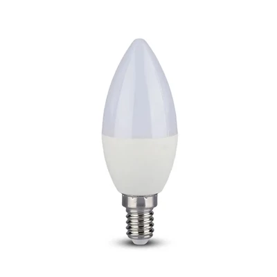 V-TAC 5.5W E14 meleg fehér CRI>95 LED gyertya égő - SKU 7494