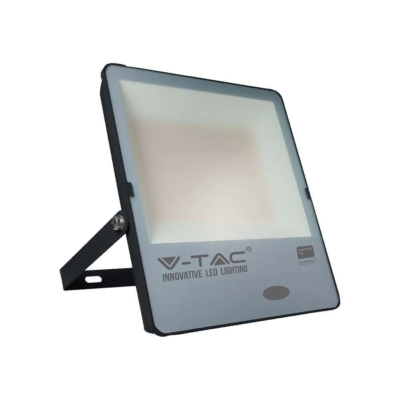 V-TAC LED reflektor 200W meleg fehér 100 Lm/W, beépített alkonykapcsolóval - SKU 20181