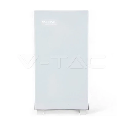 V-TAC 10.24kWh álló lítium akkumulátor, IP20, fehér - SKU 12279