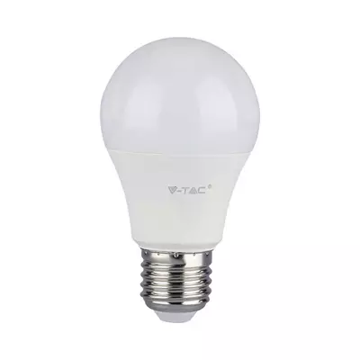 V-TAC 10.5W E27 hideg fehér A60 LED égő, 100 Lm/W - SKU 21179