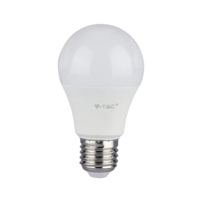 V-TAC 10.5W E27 természetes fehér A60 LED égő csomag (3 db) - SKU 217353