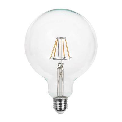 V-TAC 10W E27 meleg fehér filament G125 LED égő - SKU 214422