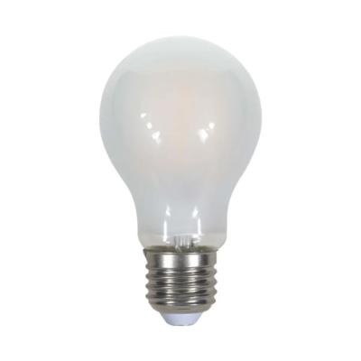 V-TAC 10W opál E27 hideg fehér filament LED égő - SKU 7154