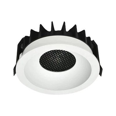 V-TAC COB LED 12W CCT méhsejt diffúzoros mélysugárzó, fehér, BridgeLUX chipes - SKU 23672