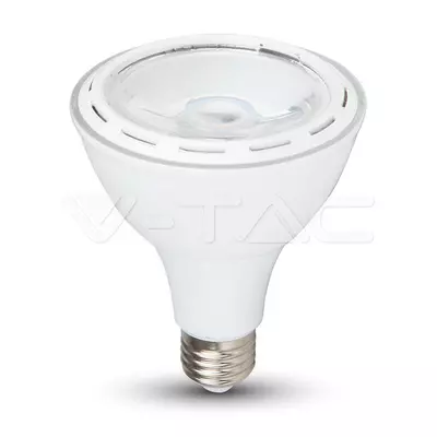 V-TAC 12W E27 hideg fehér PAR30 LED égő - SKU 4268